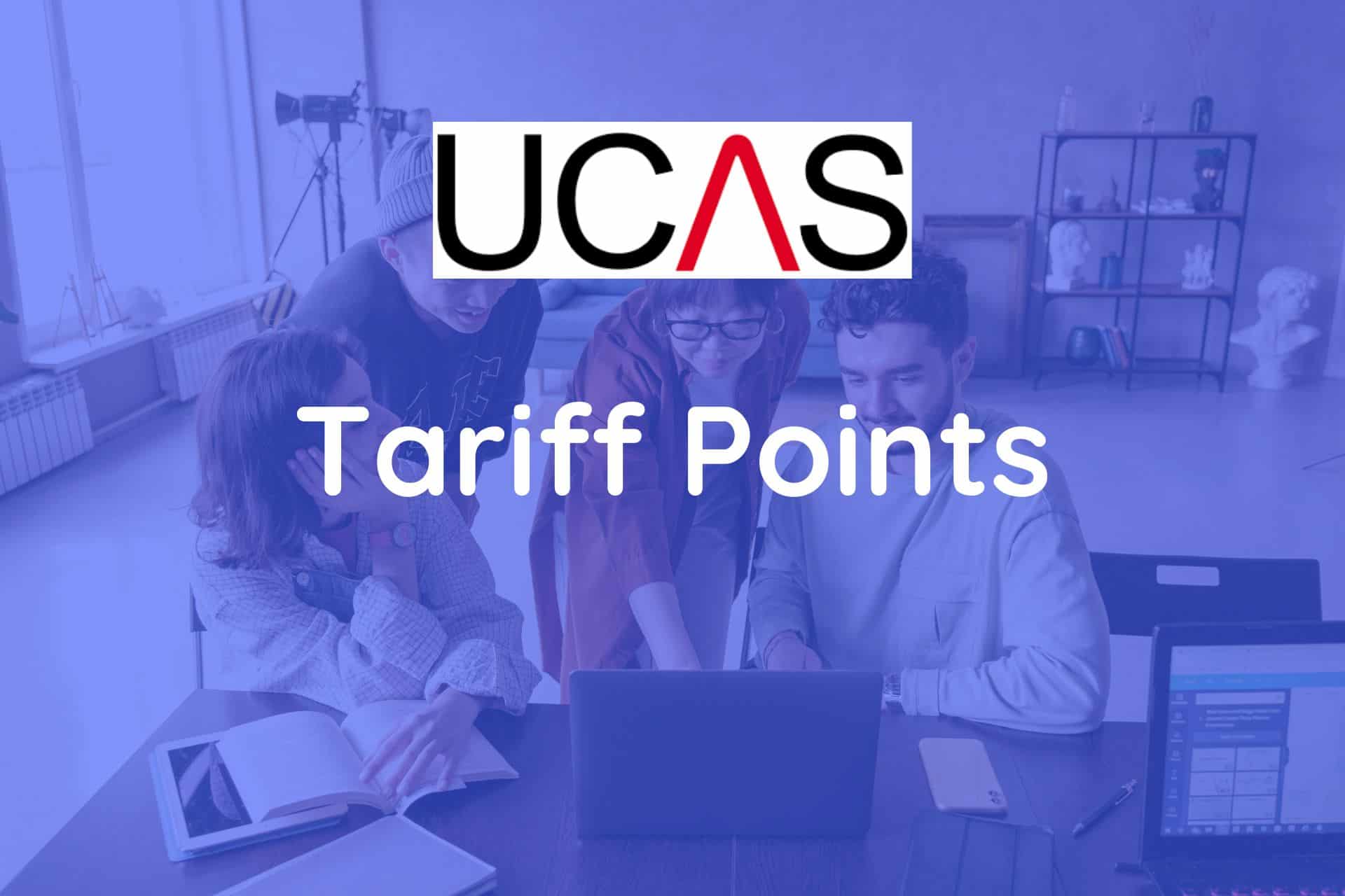 UCAS tariff points with example grades for students