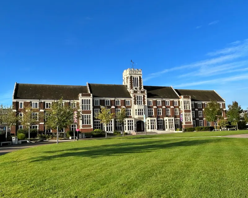 Beautiful building of Loughborough University