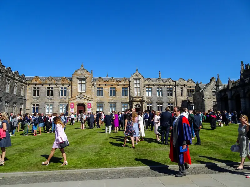University of St Andrews, the best non-Russell Group university and the leading Higher Education institution in Scotland